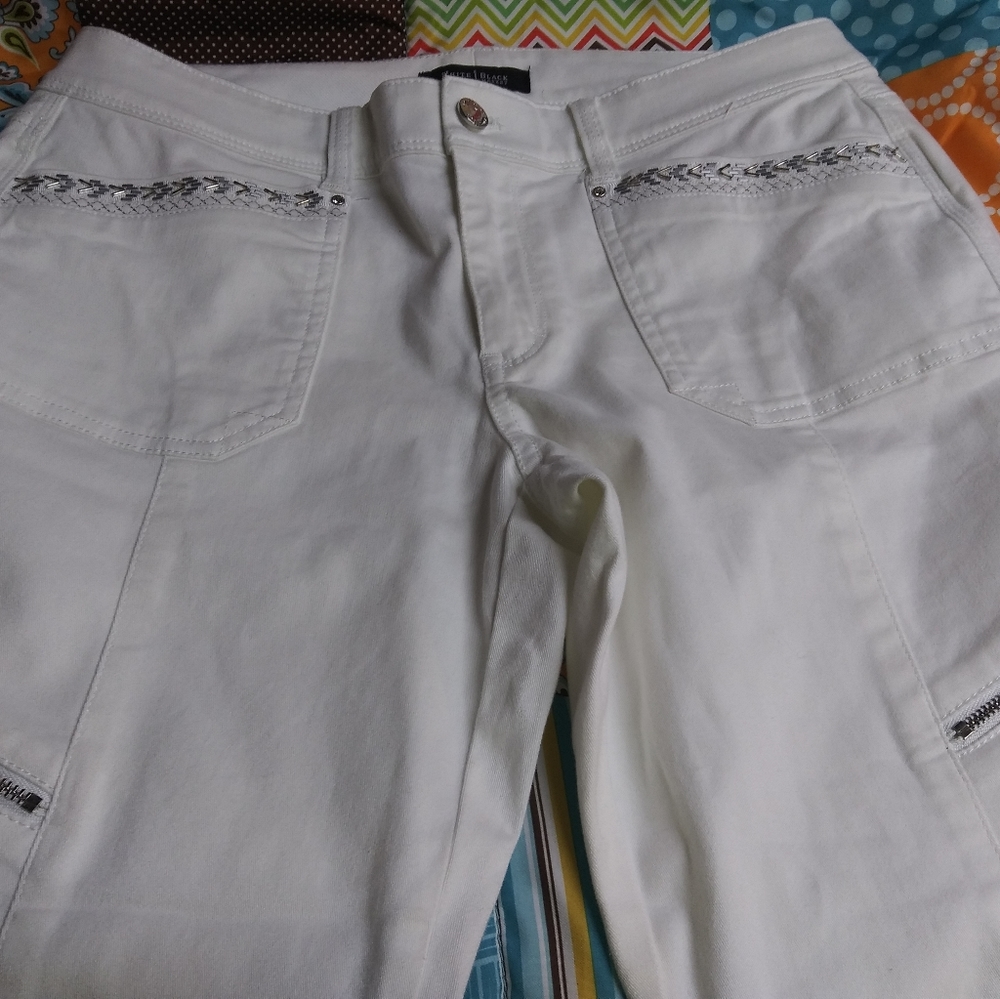 White House Black Market Cropped Pants Size 10